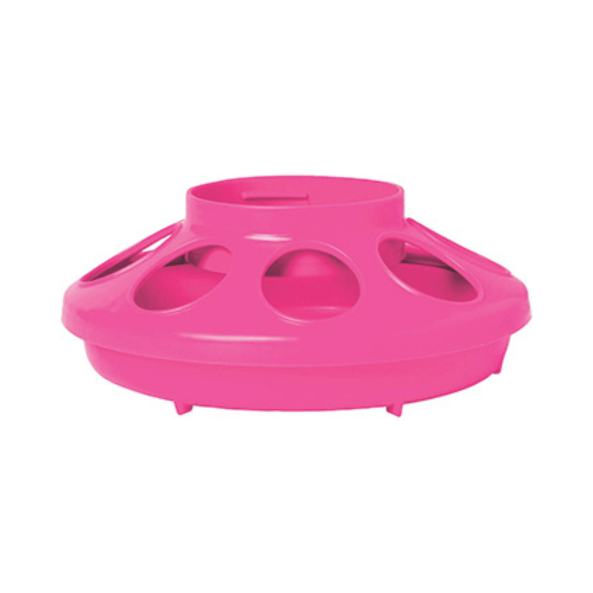 Plastic Poultry Feeder Screw On Base - Cluck It All Farms