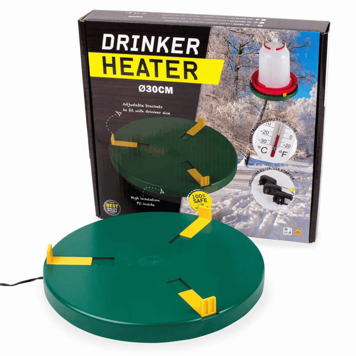 Poultry Water Heater Base - Cluck It All Farms