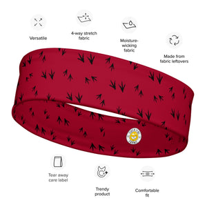 Red Chicken Feet Headband - Cluck It All Farms