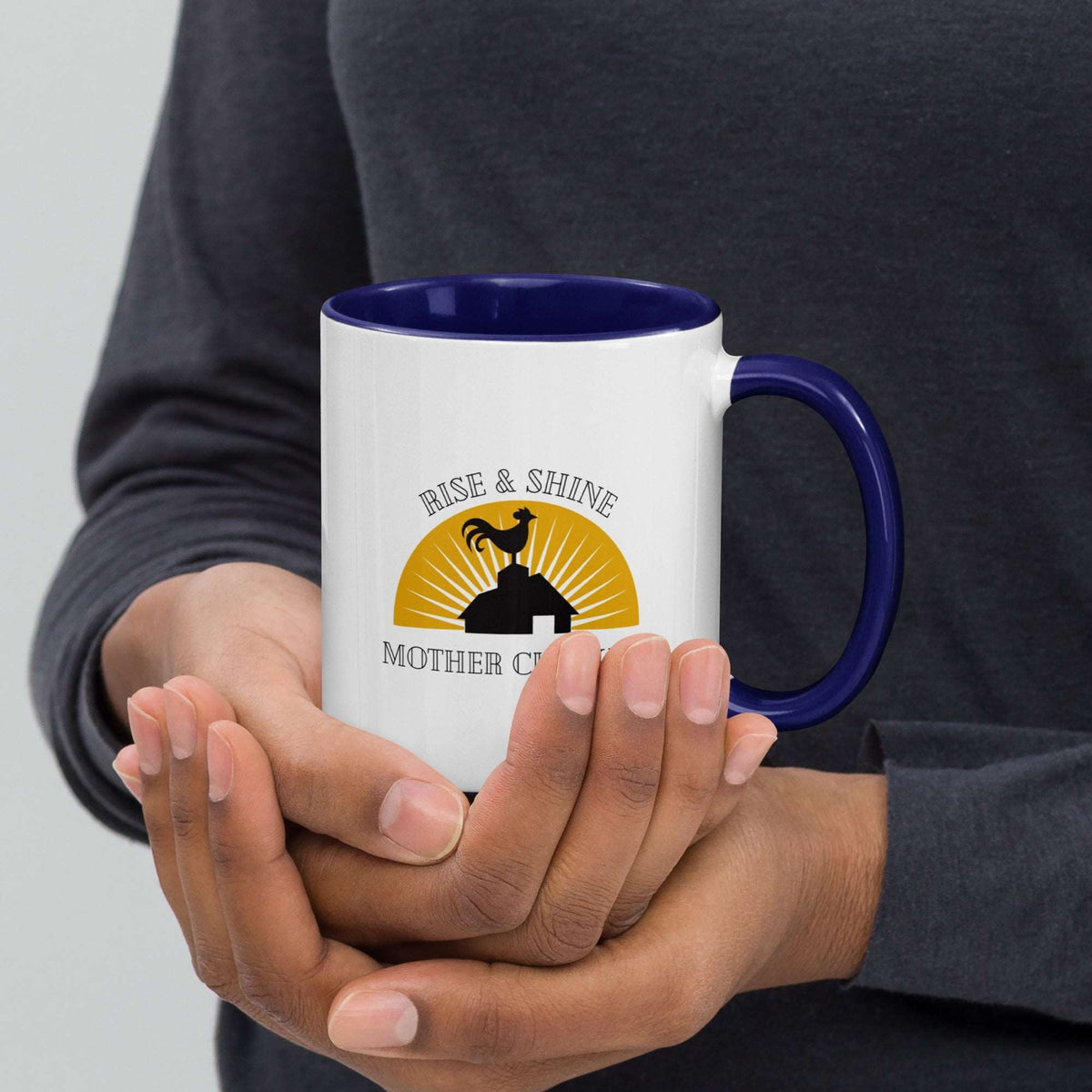 Rise &amp; Shine Chicken Colored Mug - Cluck It All Farms