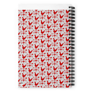 Rooster Weathervane Spiral Notebook - Cluck It All Farms