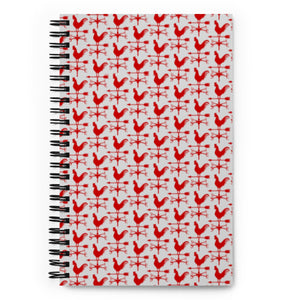 Rooster Weathervane Spiral Notebook - Cluck It All Farms