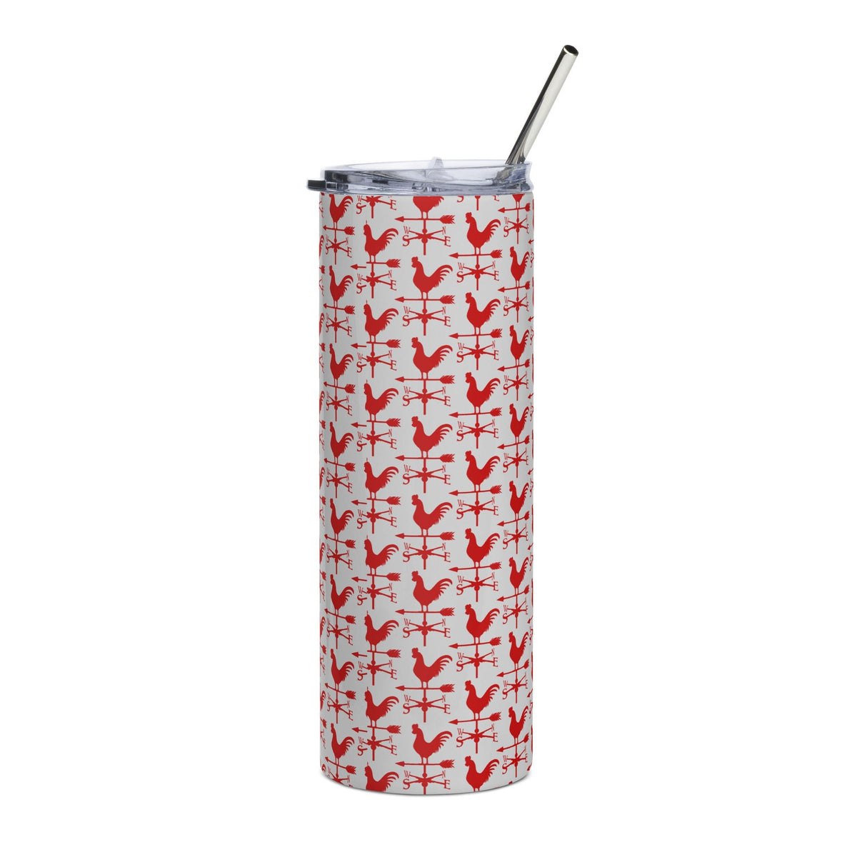 Rooster Weathervane Stainless Steel Tumbler - Cluck It All Farms