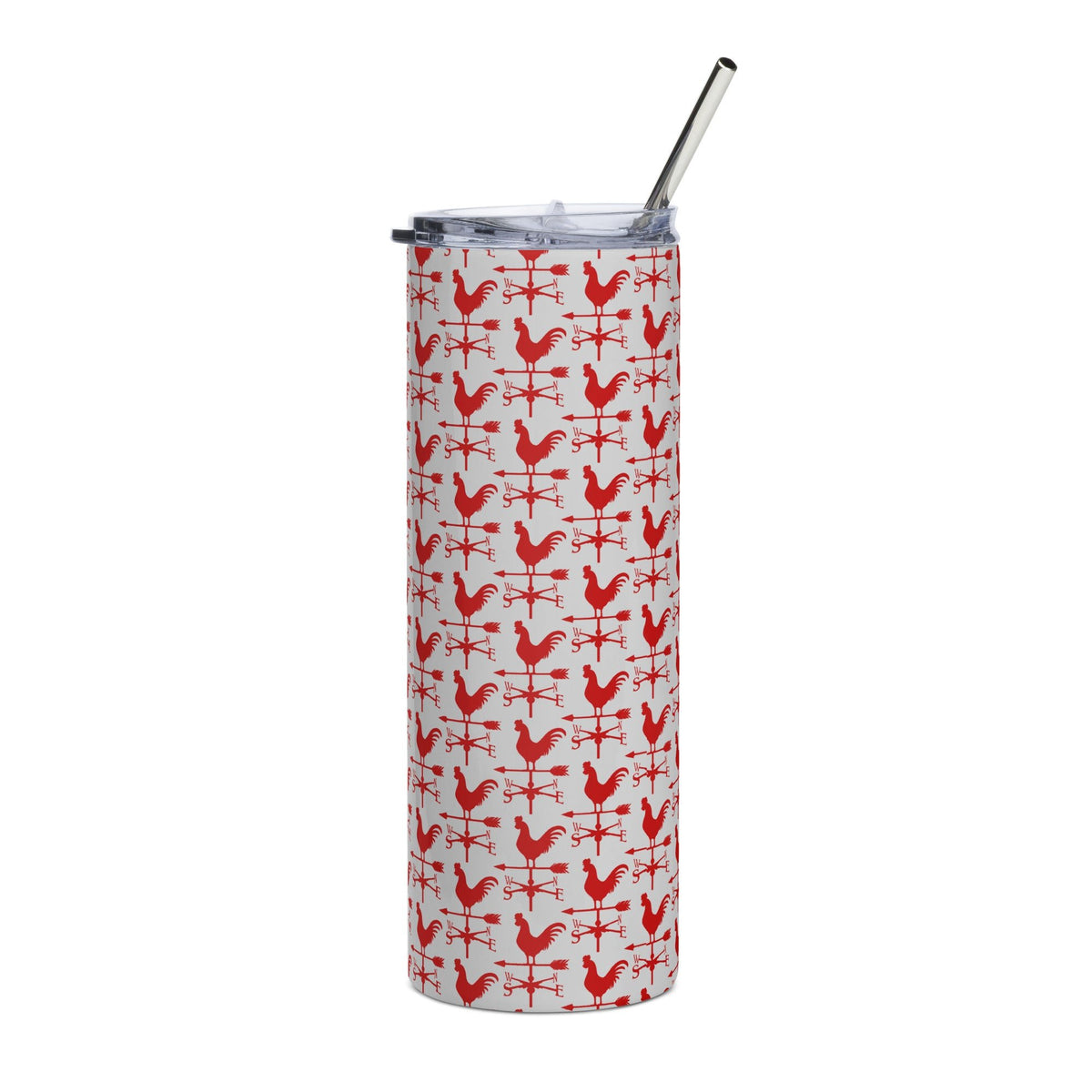 Rooster Weathervane Stainless Steel Tumbler - Cluck It All Farms