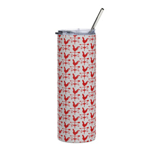 Rooster Weathervane Stainless Steel Tumbler - Cluck It All Farms