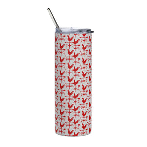 Rooster Weathervane Stainless Steel Tumbler - Cluck It All Farms