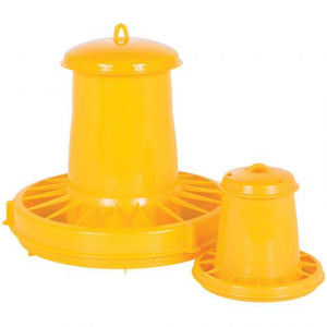 Saturn Yellow Poultry Feeder - Cluck It All Farms