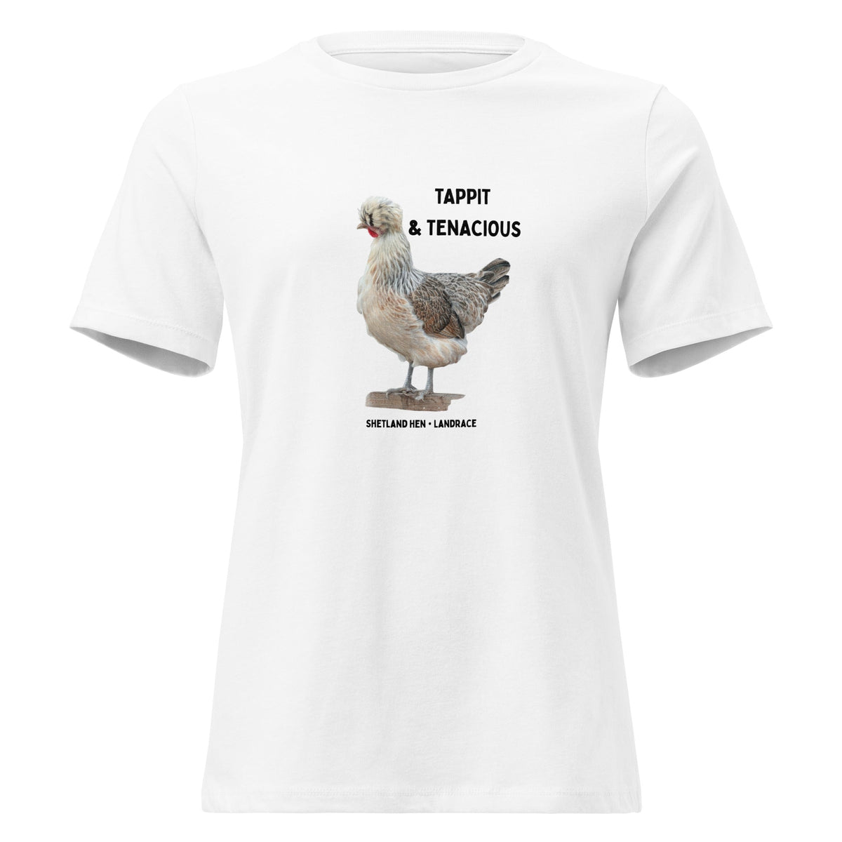 Shetland Hen Women's Relaxed T-Shirt - Cluck It All Farms