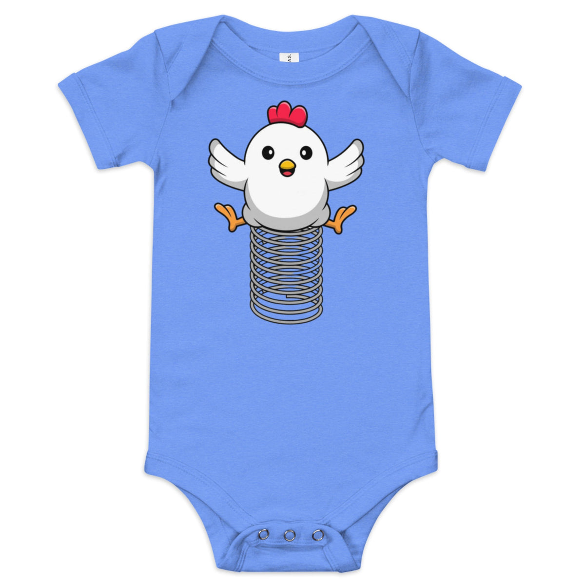 Spring Chicken Baby Short Sleeve Onesie - Cluck It All Farms