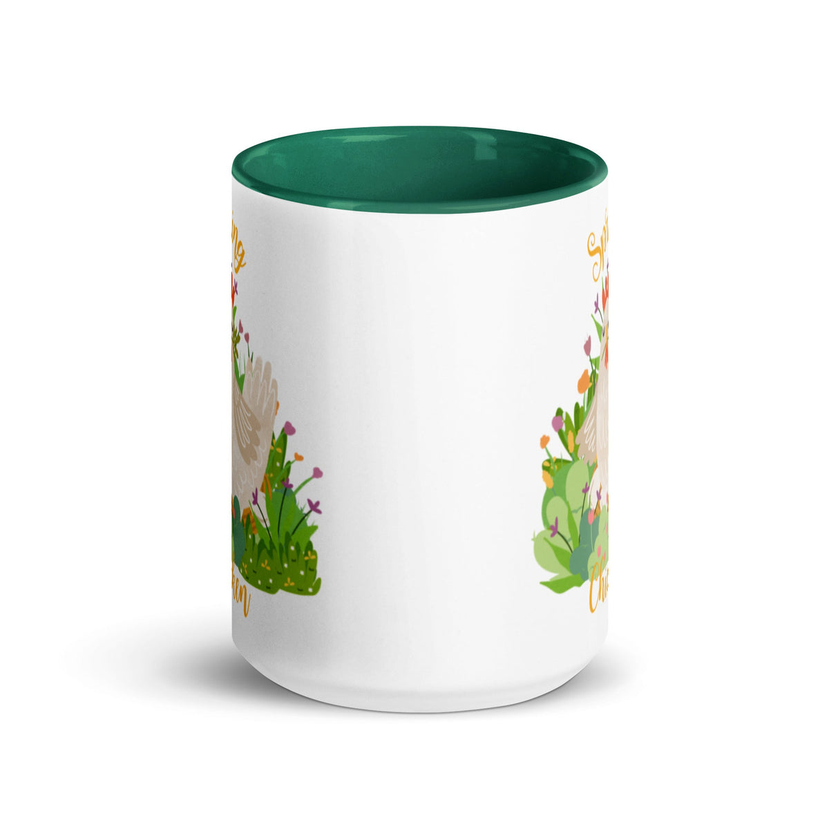 Spring Chicken Colored Mug - Cluck It All Farms