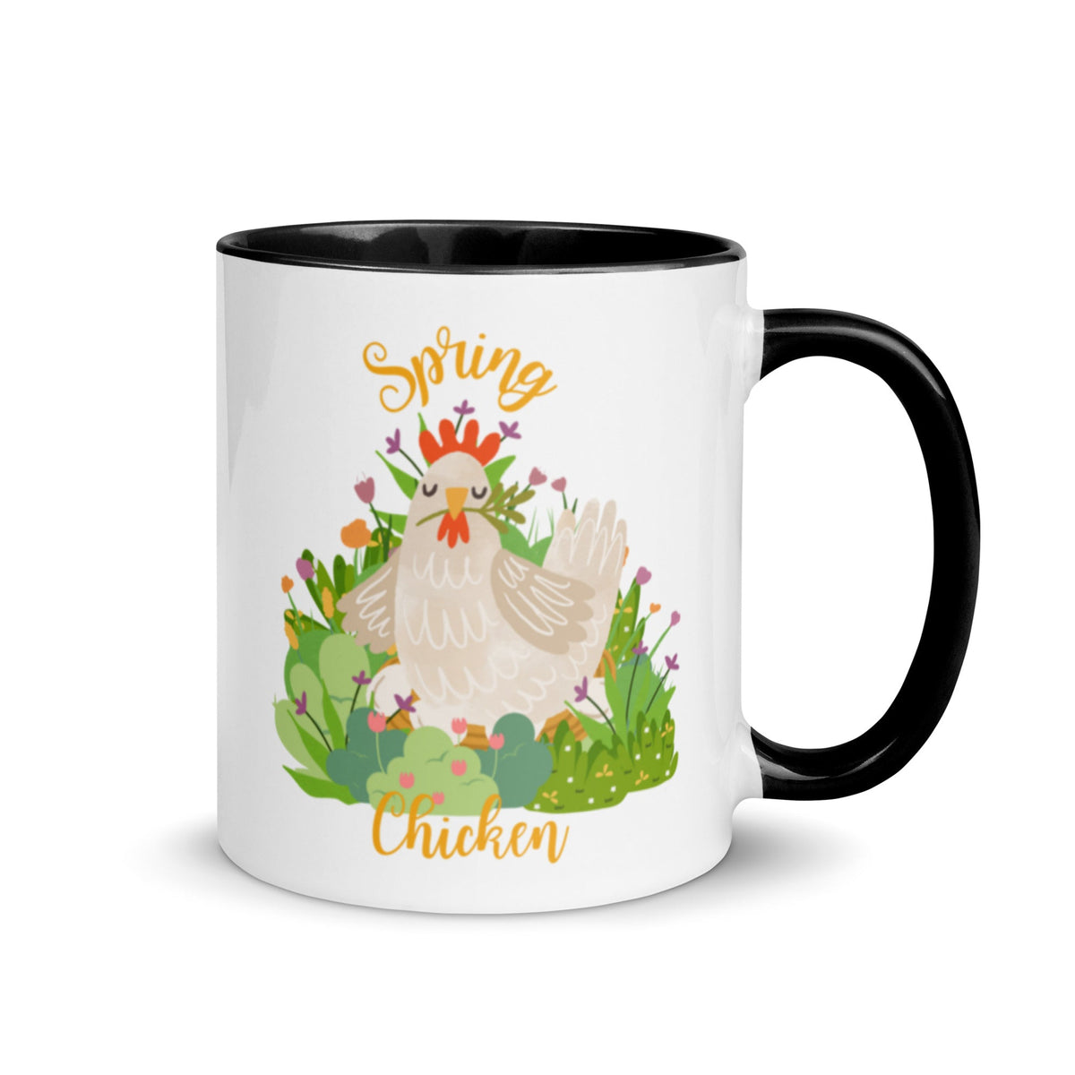 Spring Chicken Colored Mug - Cluck It All Farms