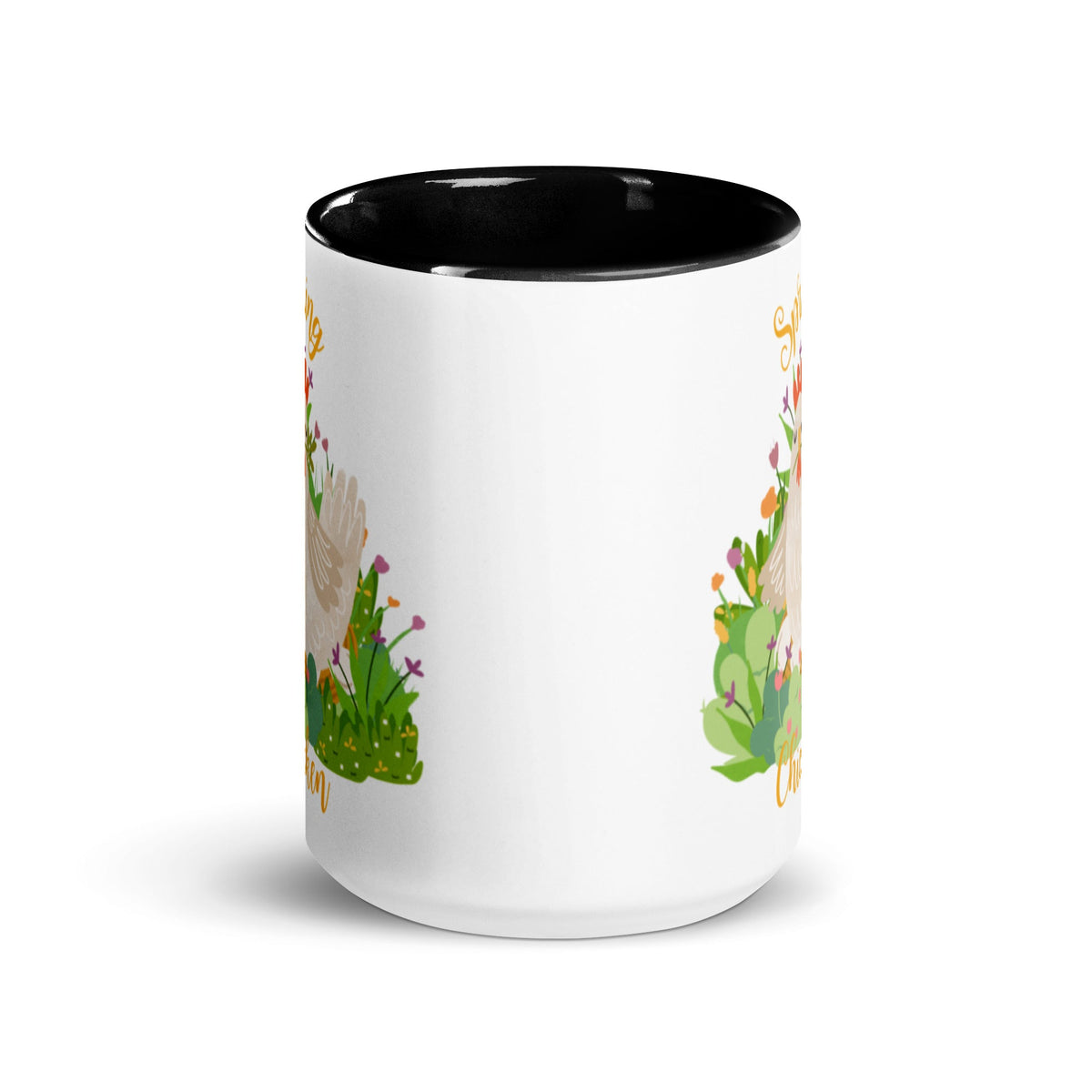 Spring Chicken Colored Mug - Cluck It All Farms