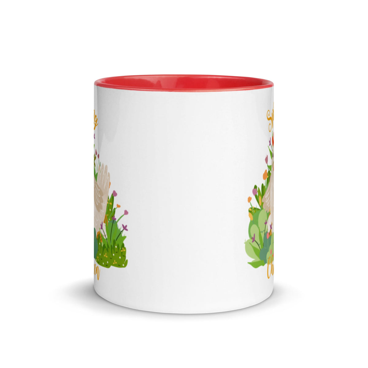Spring Chicken Colored Mug - Cluck It All Farms
