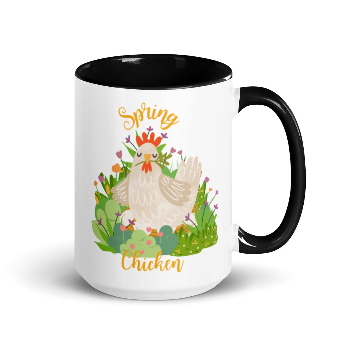 Spring Chicken Colored Mug - Cluck It All Farms
