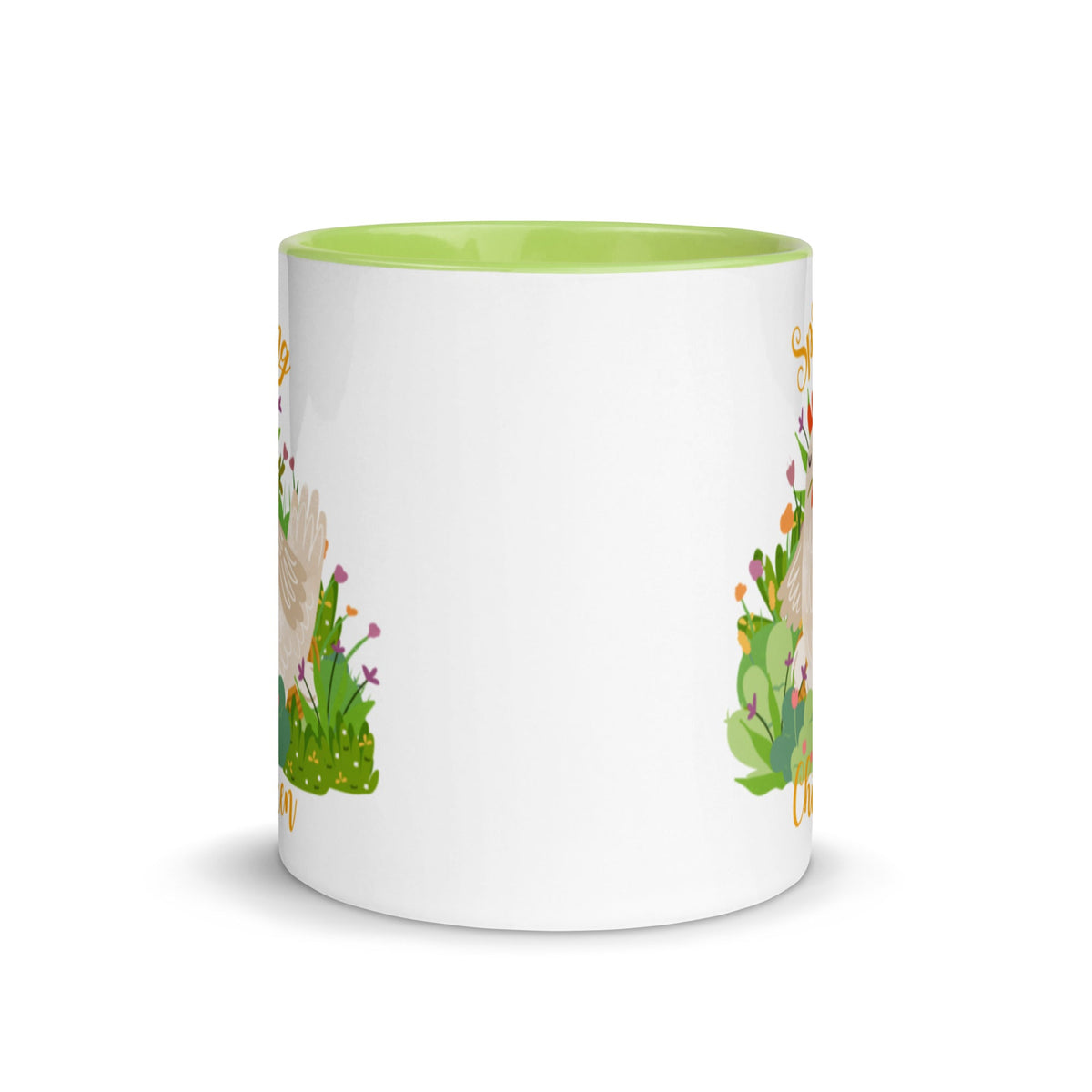 Spring Chicken Colored Mug - Cluck It All Farms