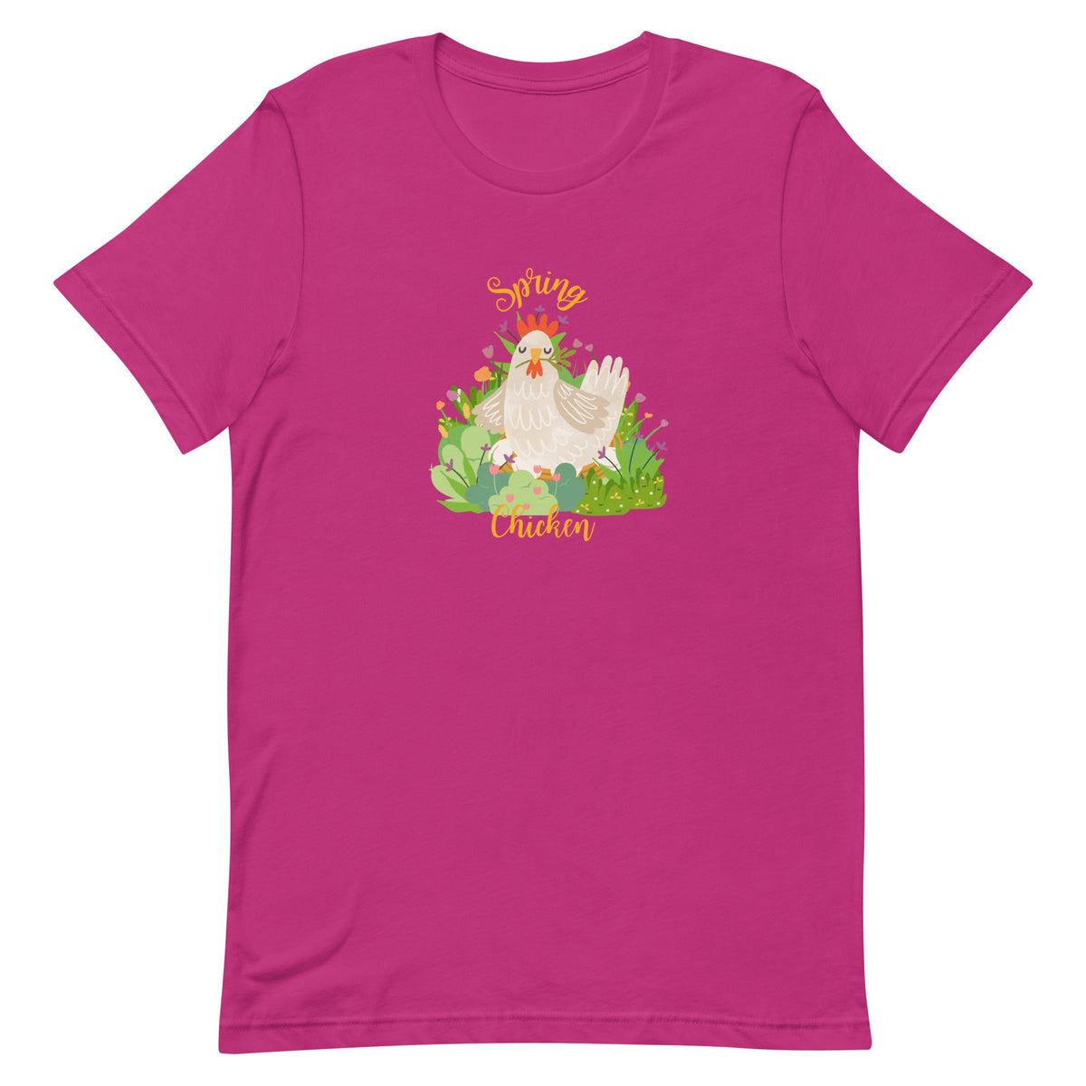 Spring Chicken Unisex T-Shirt - Cluck It All Farms