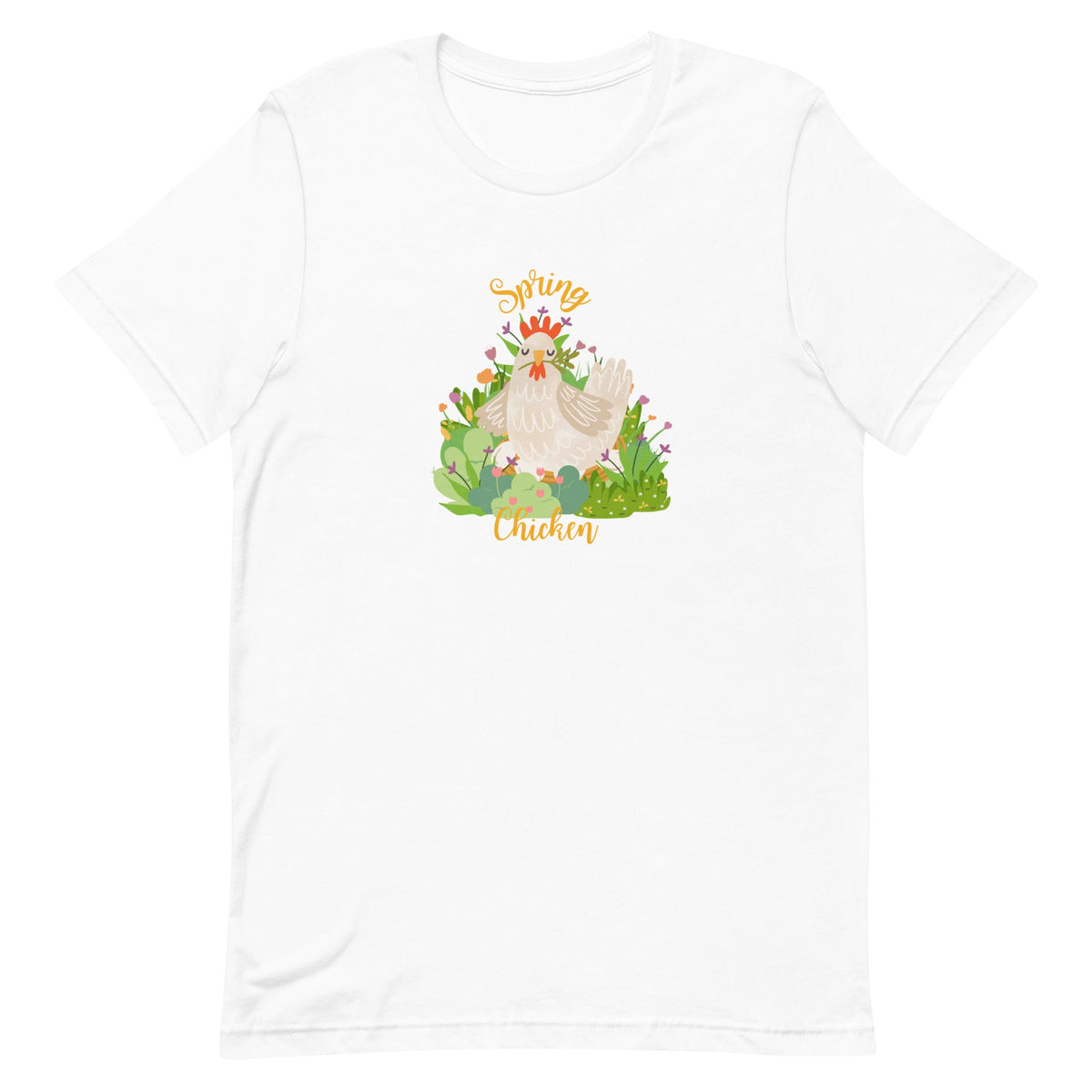 Spring Chicken Unisex T-Shirt - Cluck It All Farms