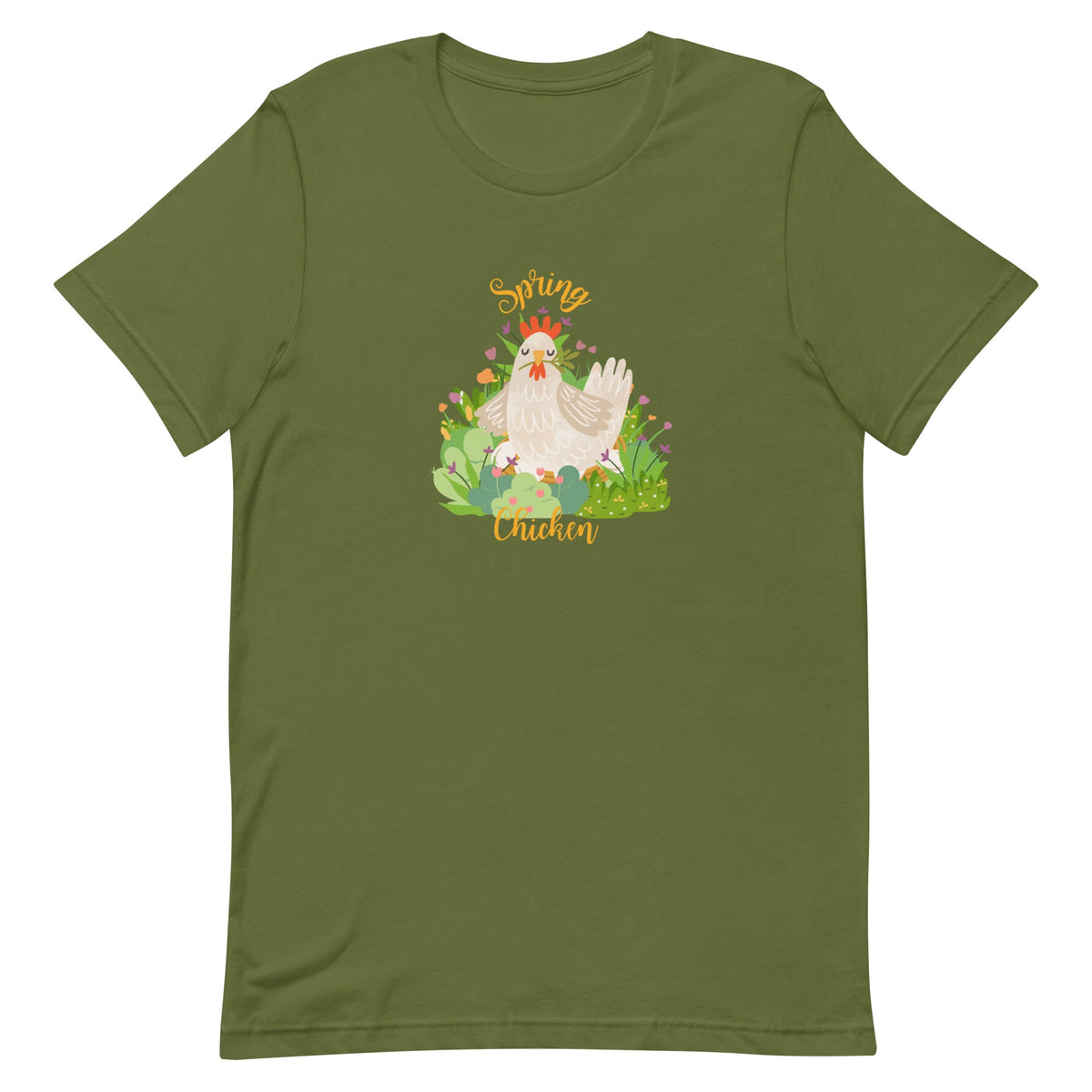 Spring Chicken Unisex T-Shirt - Cluck It All Farms