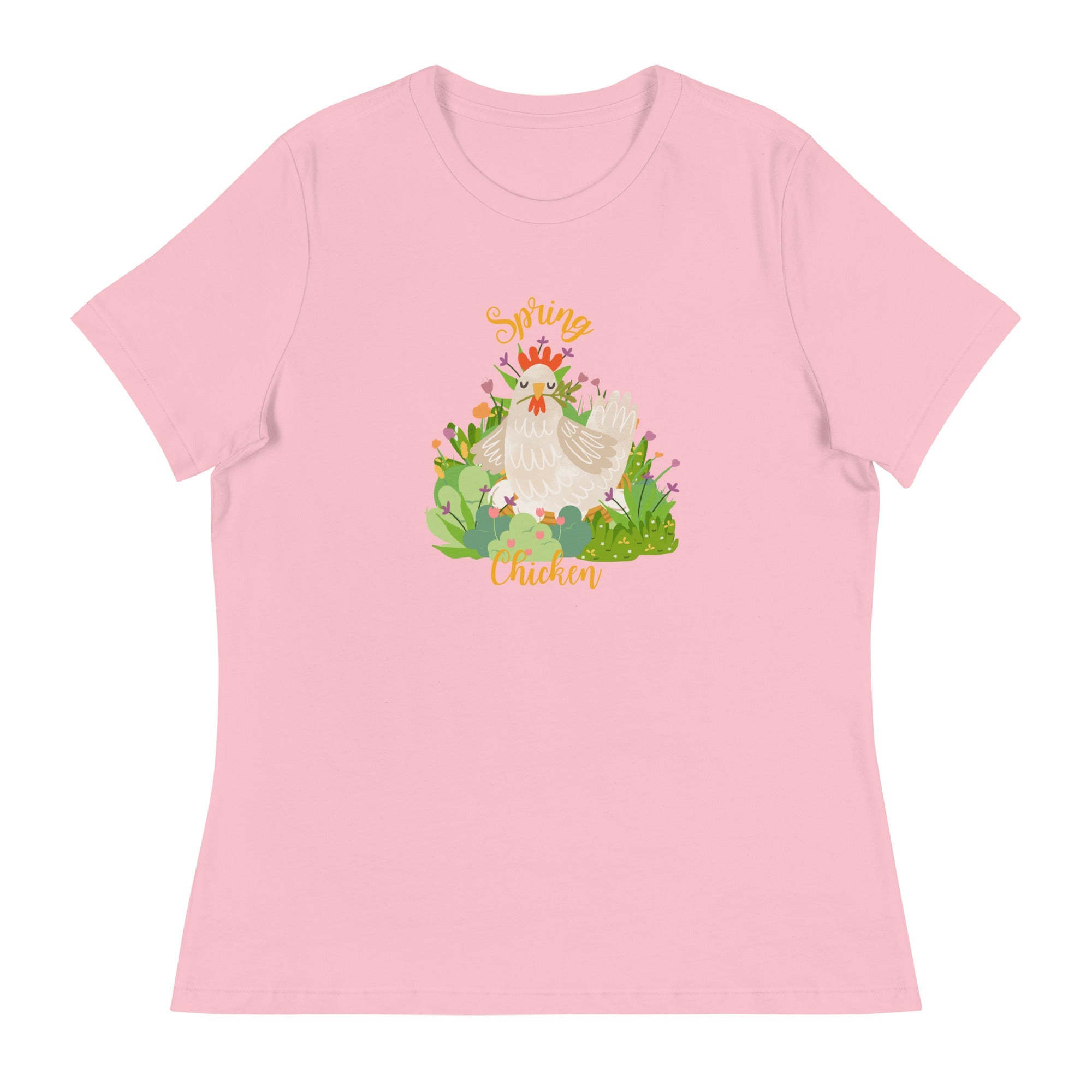 Spring Chicken Women's Relaxed T-Shirt - Cluck It All Farms