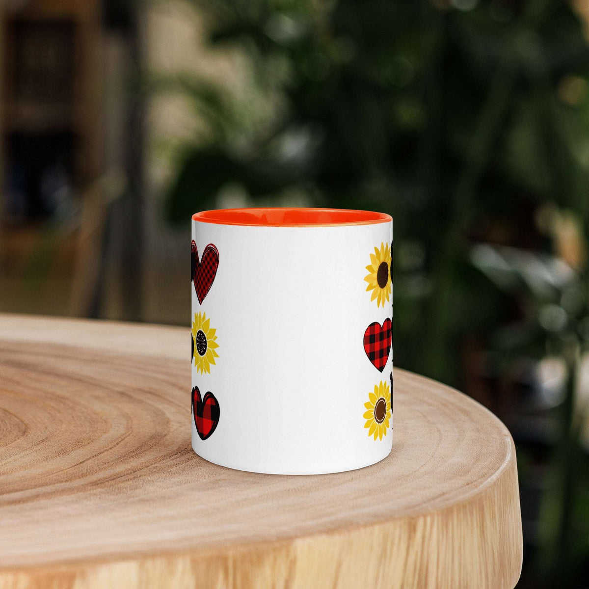 Sunflower Chicken Colored Mug - Cluck It All Farms