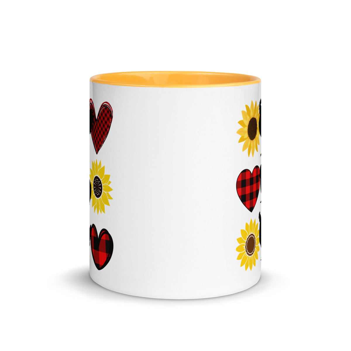 Sunflower Chicken Colored Mug - Cluck It All Farms