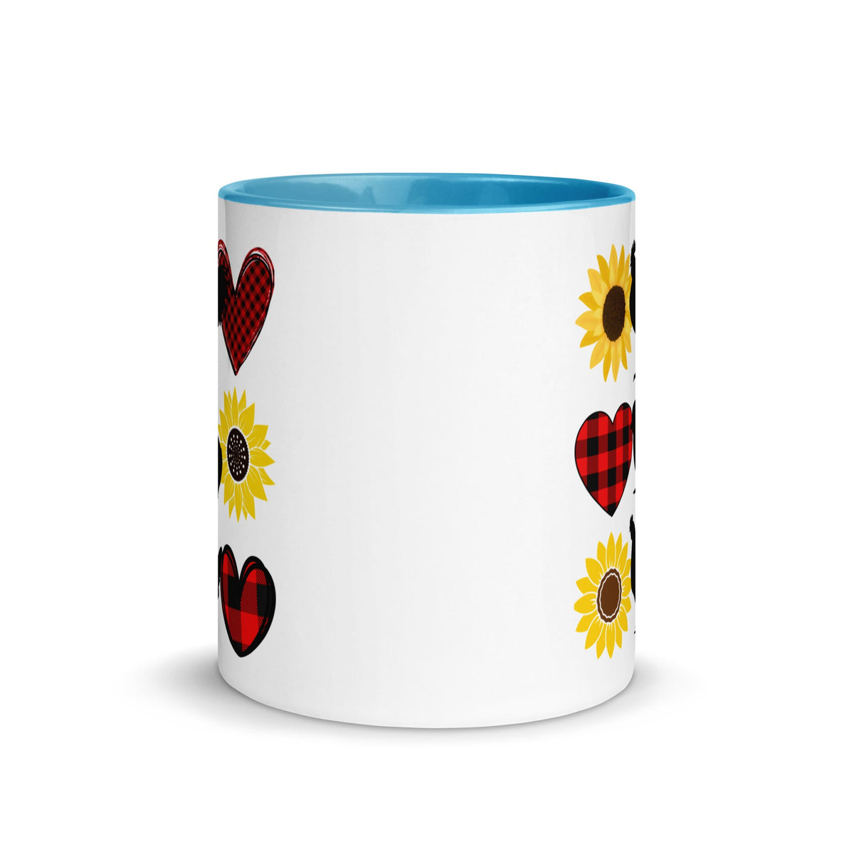 Sunflower Chicken Colored Mug - Cluck It All Farms