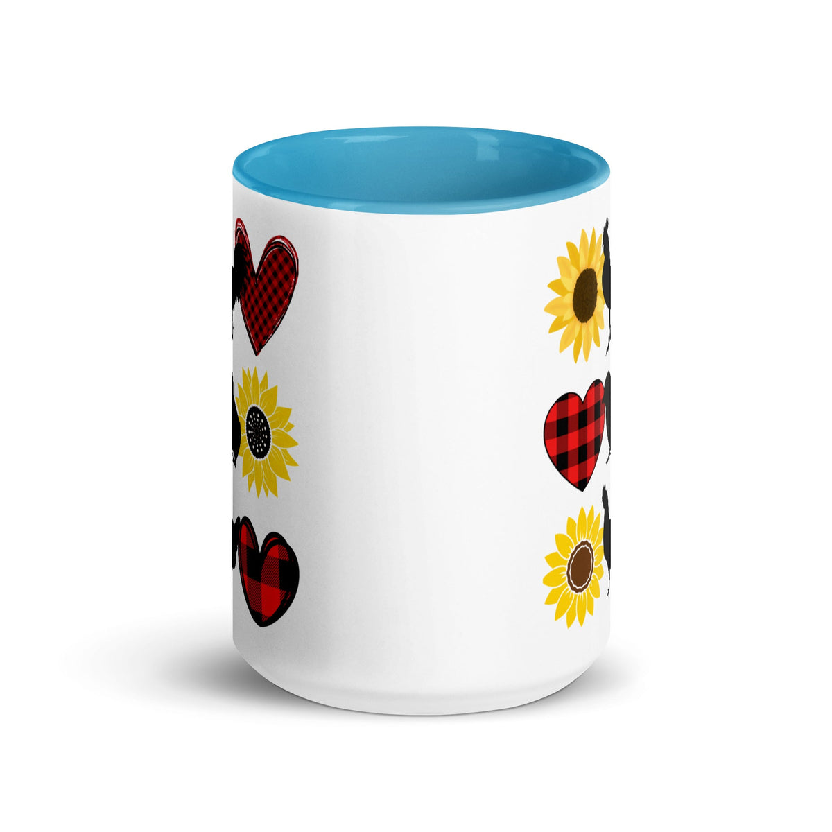 Sunflower Chicken Colored Mug - Cluck It All Farms