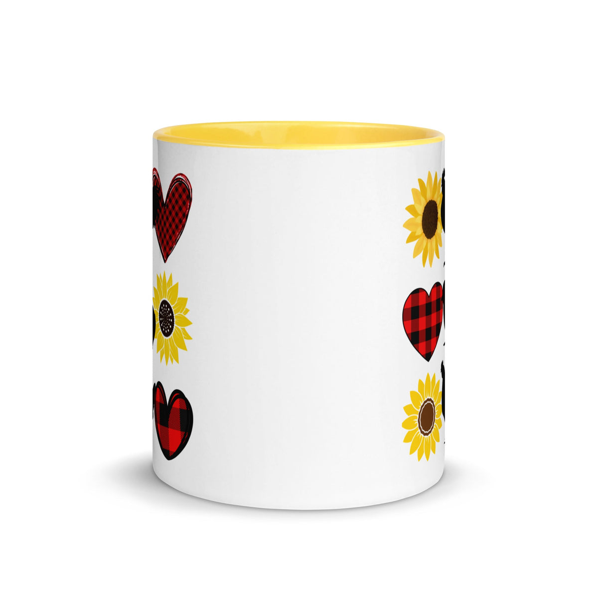Sunflower Chicken Colored Mug - Cluck It All Farms