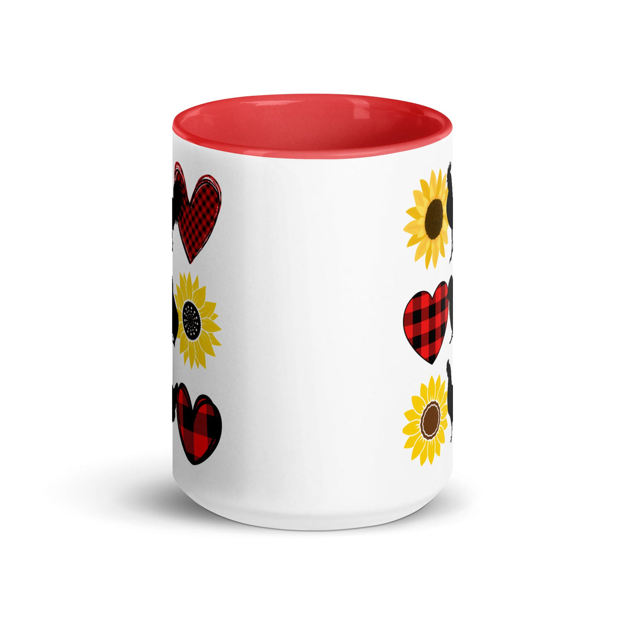 Sunflower Chicken Colored Mug - Cluck It All Farms
