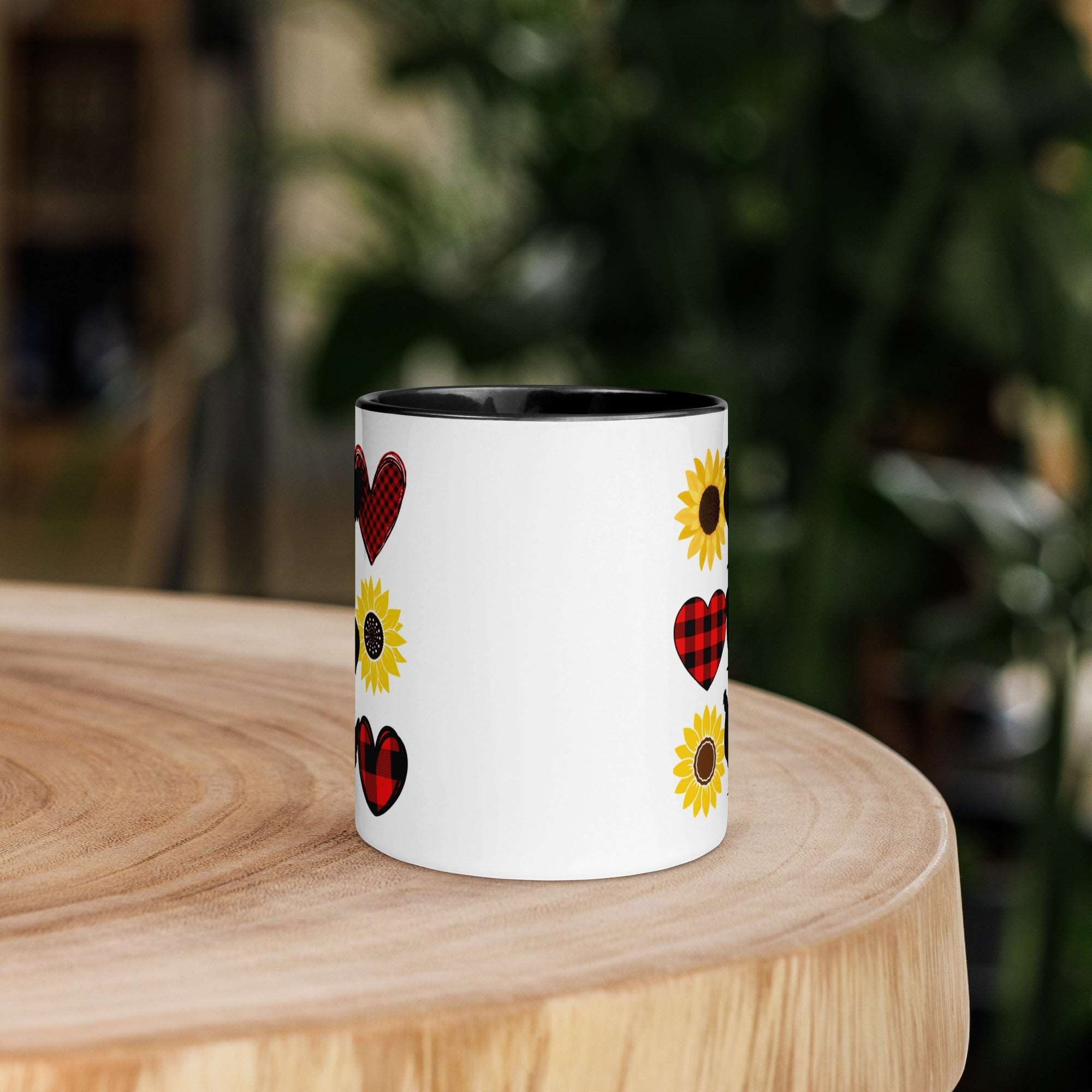 Sunflower Chicken Colored Mug - Cluck It All Farms