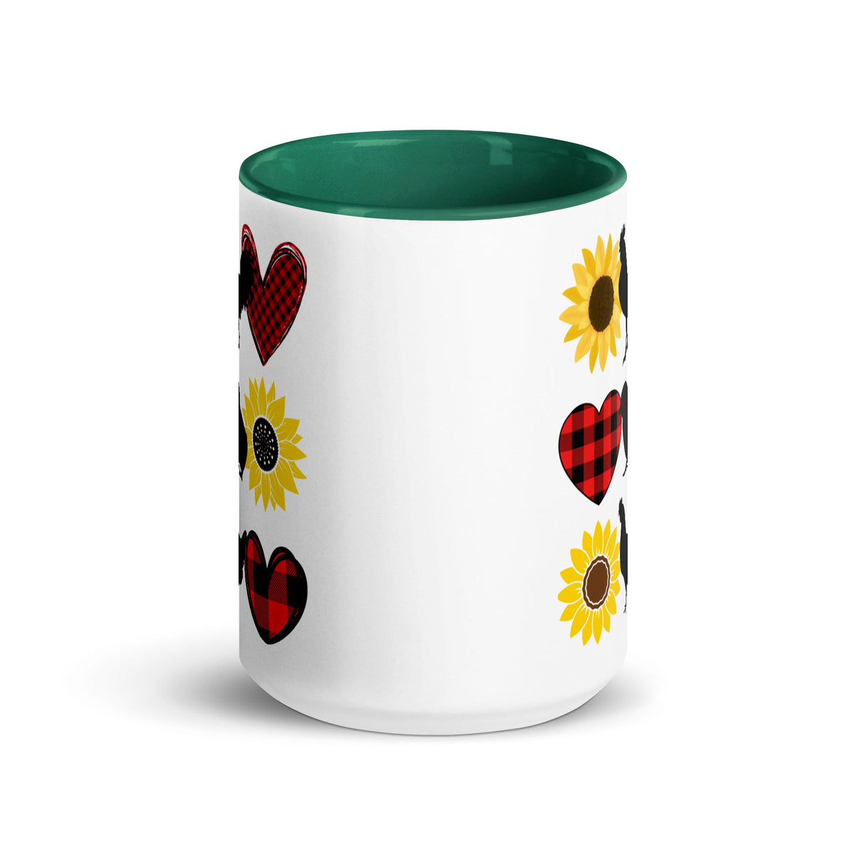 Sunflower Chicken Colored Mug - Cluck It All Farms