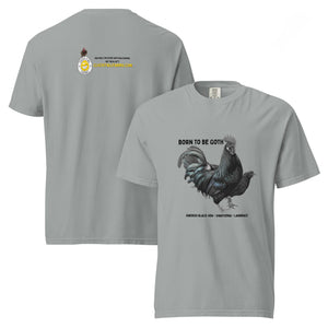 Swedish Black Hen Tee — “Born to Be Goth” - Cluck It All Farms