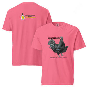 Swedish Black Hen Tee — “Born to Be Goth” - Cluck It All Farms