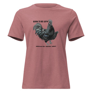 Swedish Black Hen Women's Relaxed T-Shirt - Cluck It All Farms