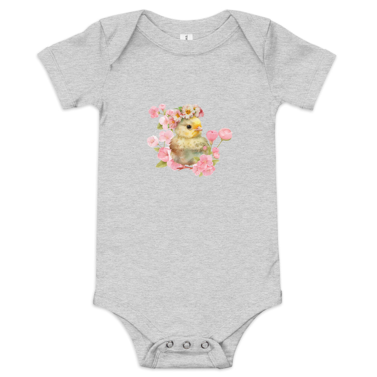 Sweet Pea Pink Chick Baby Short Sleeve Onesie - Cluck It All Farms