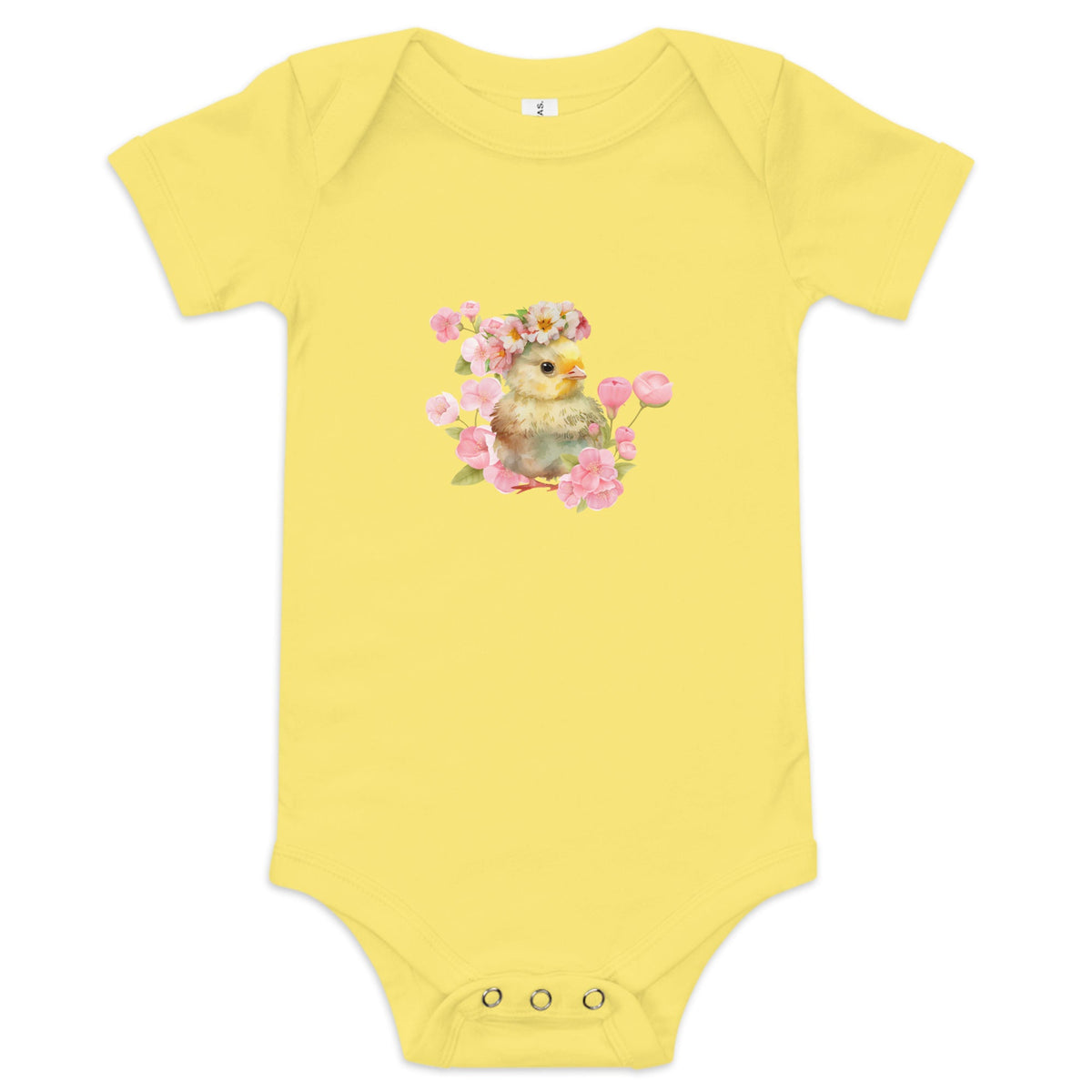 Sweet Pea Pink Chick Baby Short Sleeve Onesie - Cluck It All Farms