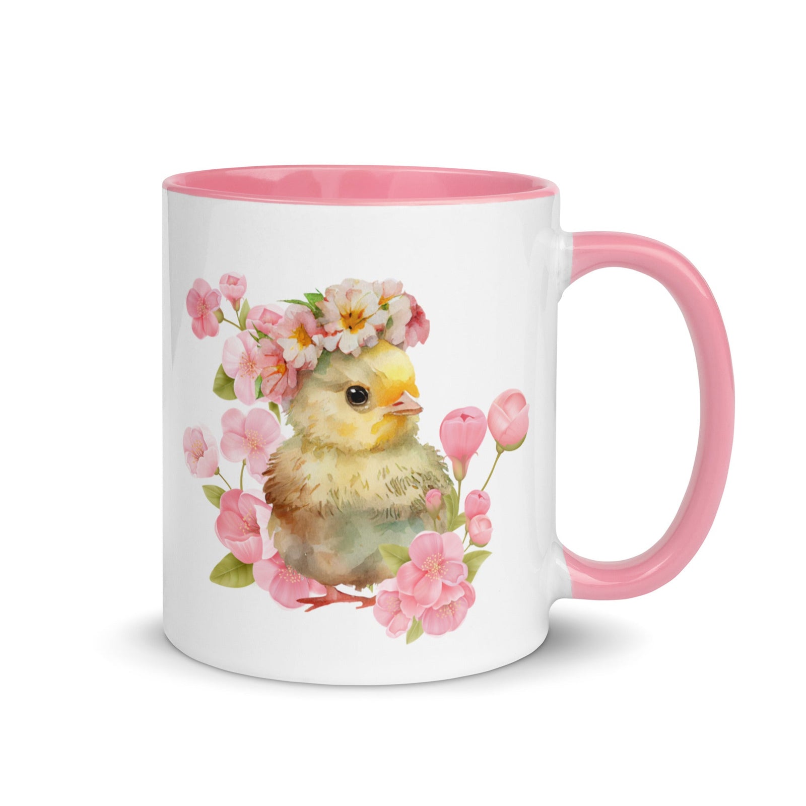 Sweet Pea Pink Chick Colored Mug - Cluck It All Farms