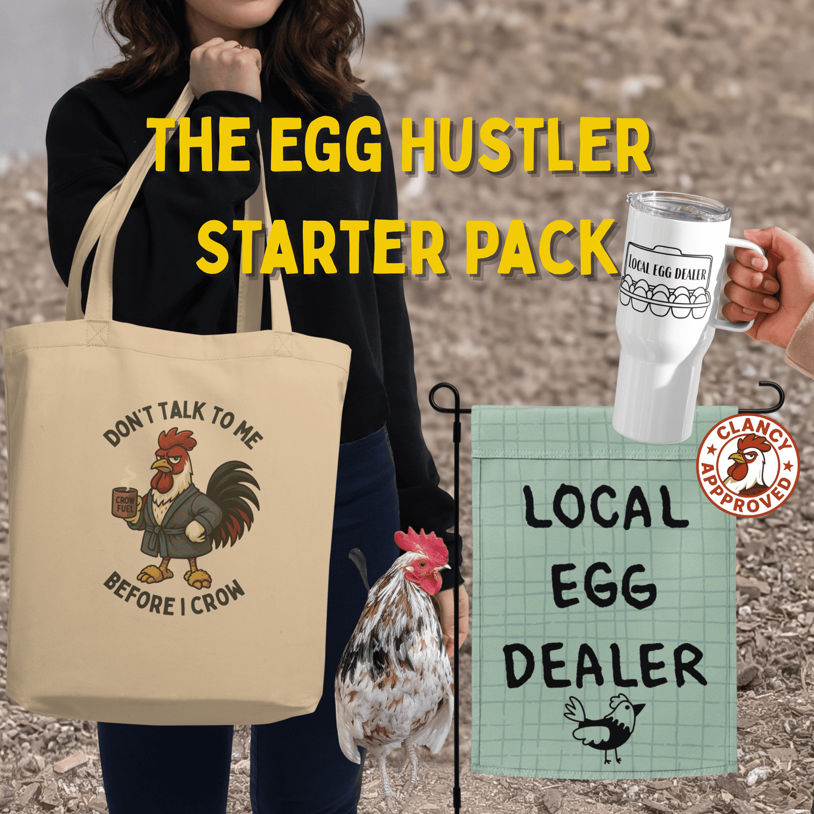 The Egg Hustler Starter Pack - Cluck It All Farms