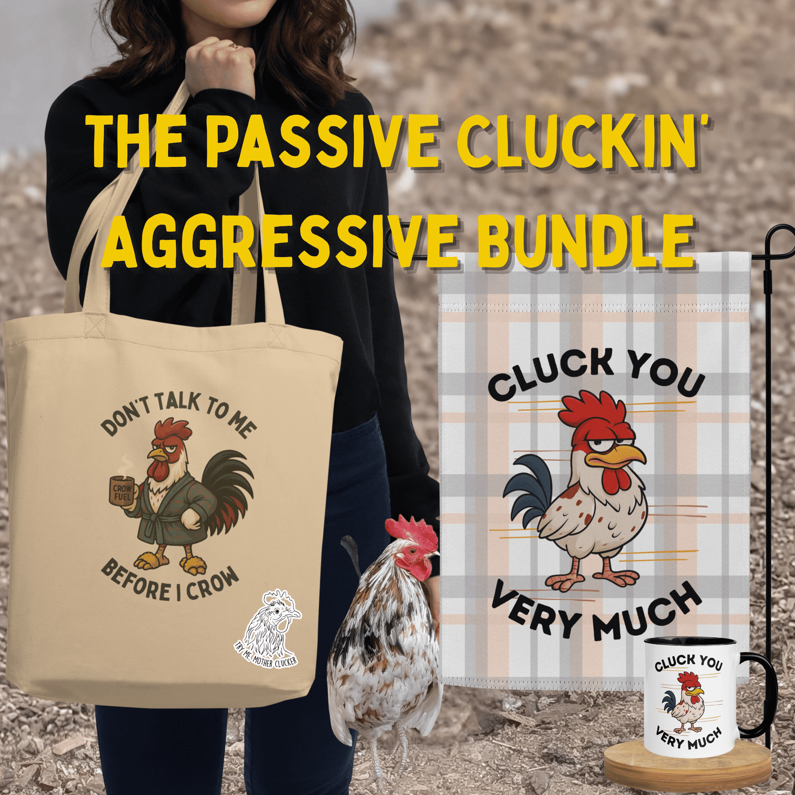 The Passive Cluckin’ Aggressive Bundle - Cluck It All Farms