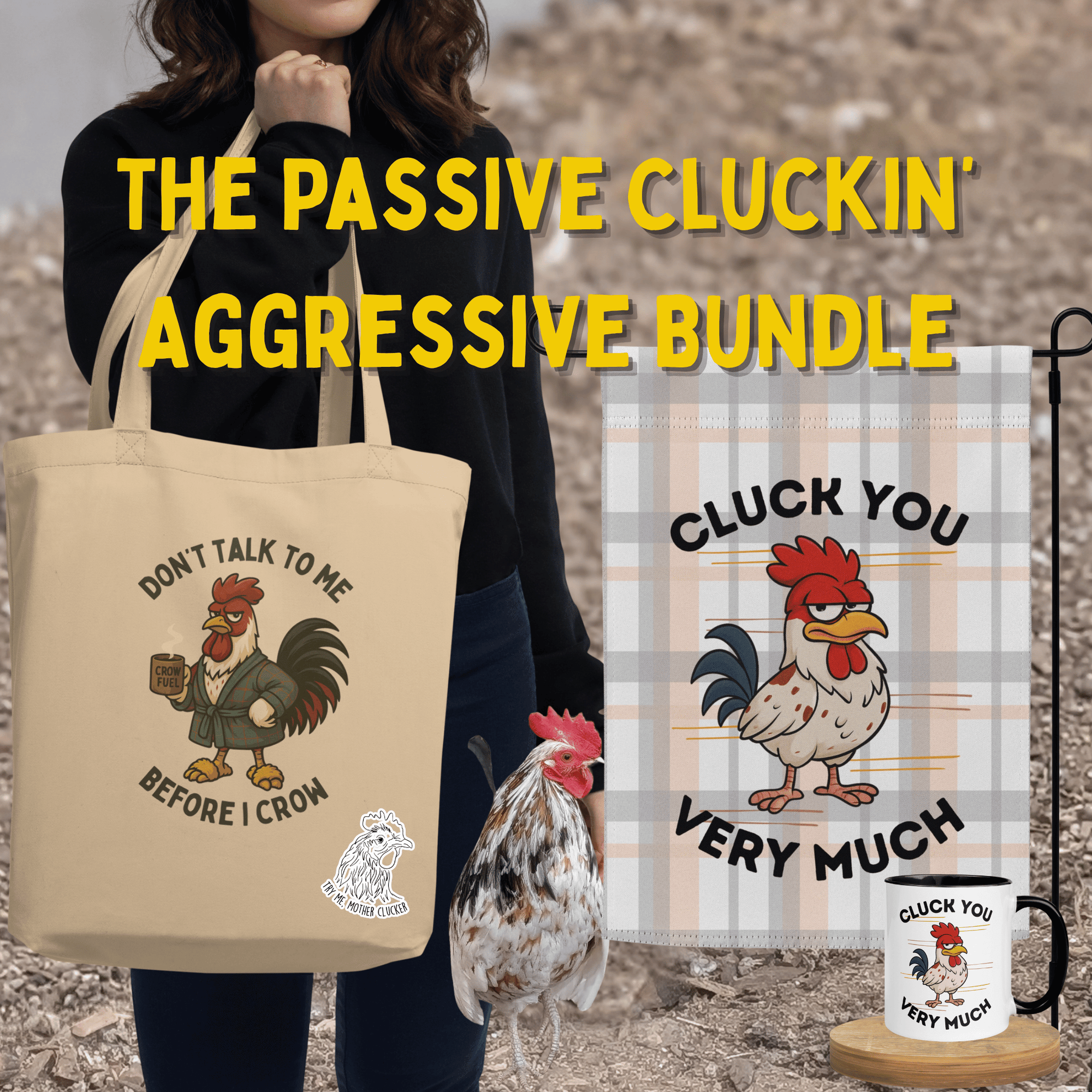 The Passive Cluckin’ Aggressive Bundle - Cluck It All Farms