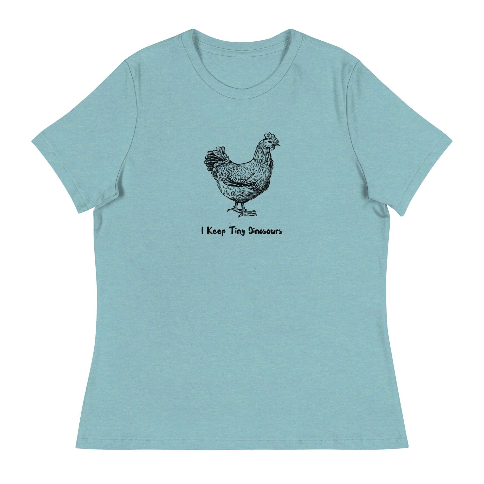 Tiny Dinosaurs Women's Relaxed T-Shirt - Cluck It All Farms