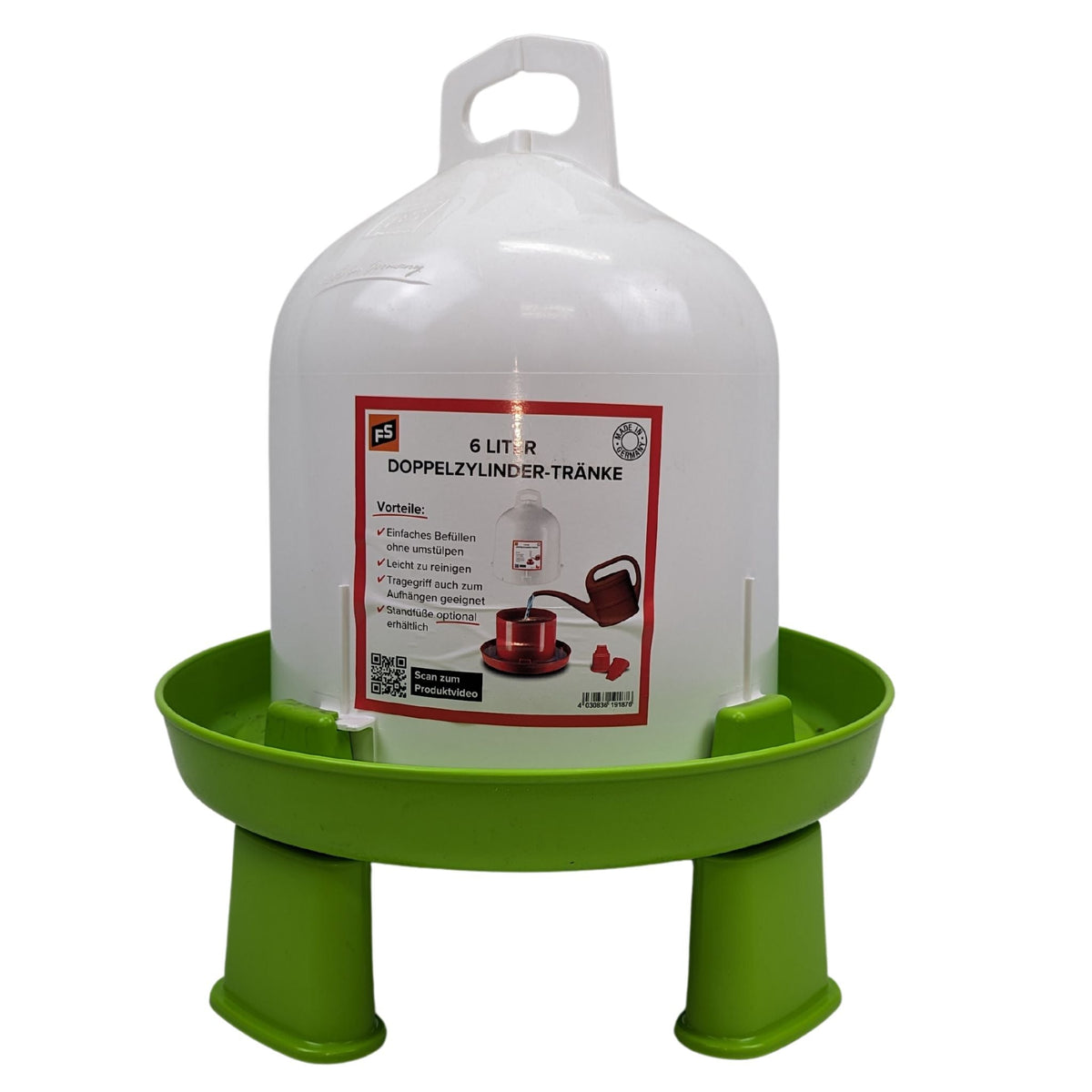 Top Fill Waterer With Legs - Cluck It All Farms