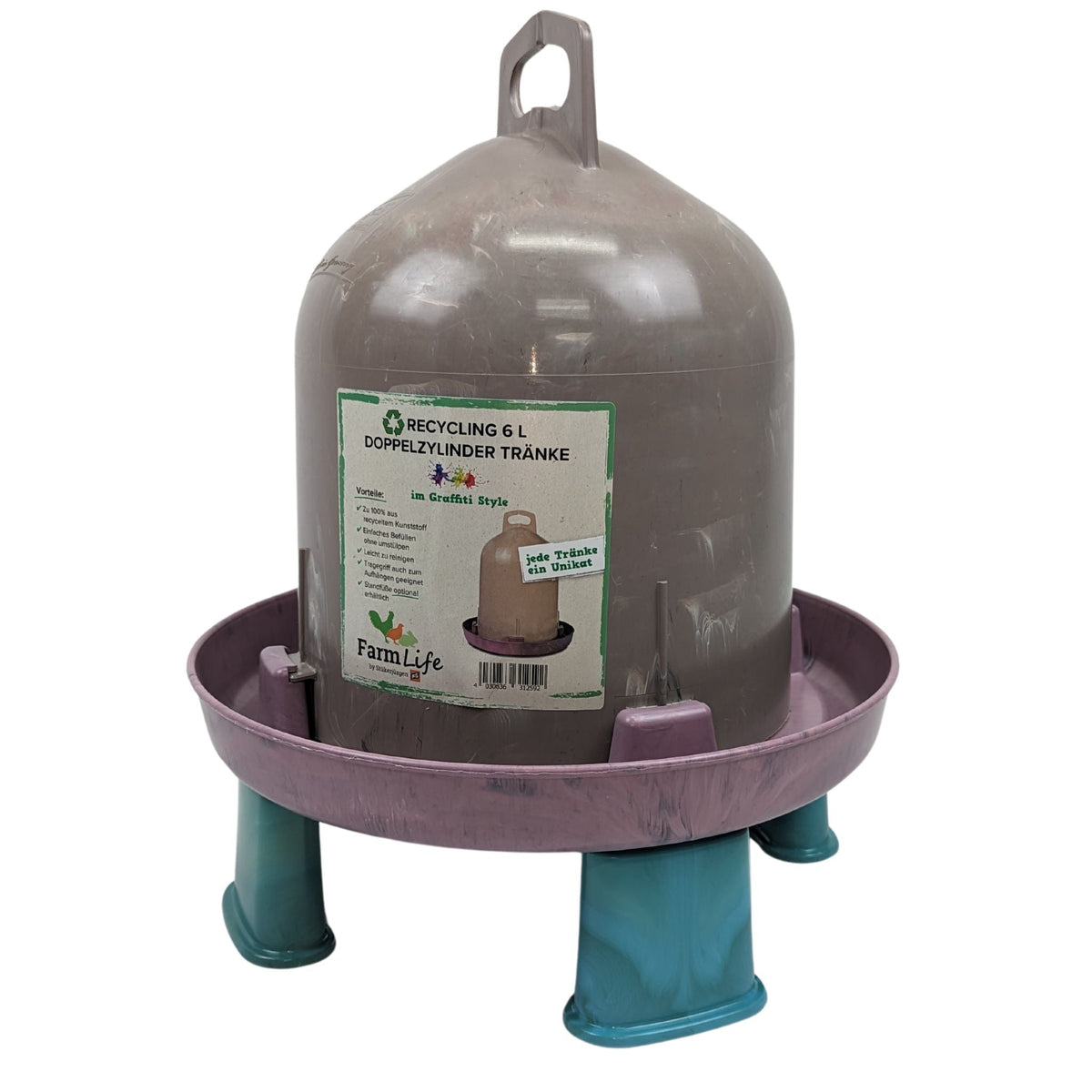 Top Fill Waterer With Legs - Cluck It All Farms