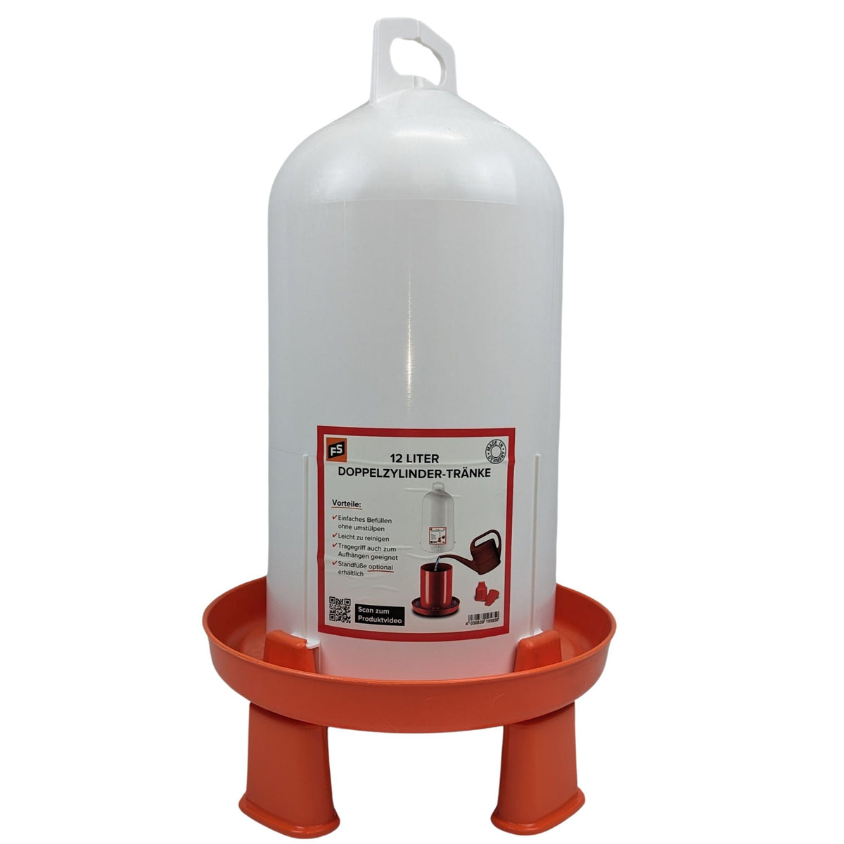 Top Fill Waterer With Legs - Cluck It All Farms