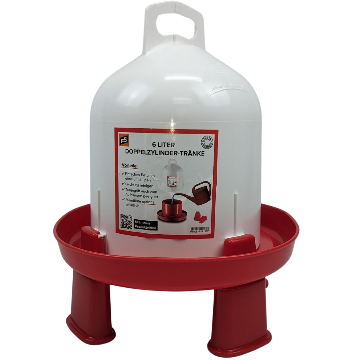 Top Fill Waterer With Legs - Cluck It All Farms