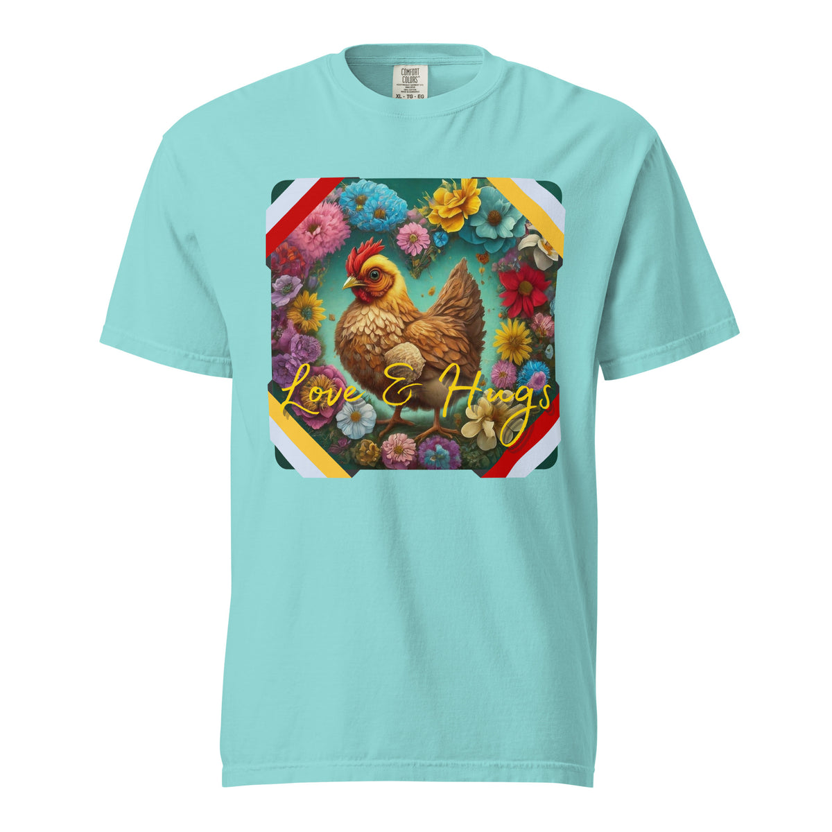Chicken Love &amp; Hugs Unisex T-Shirt