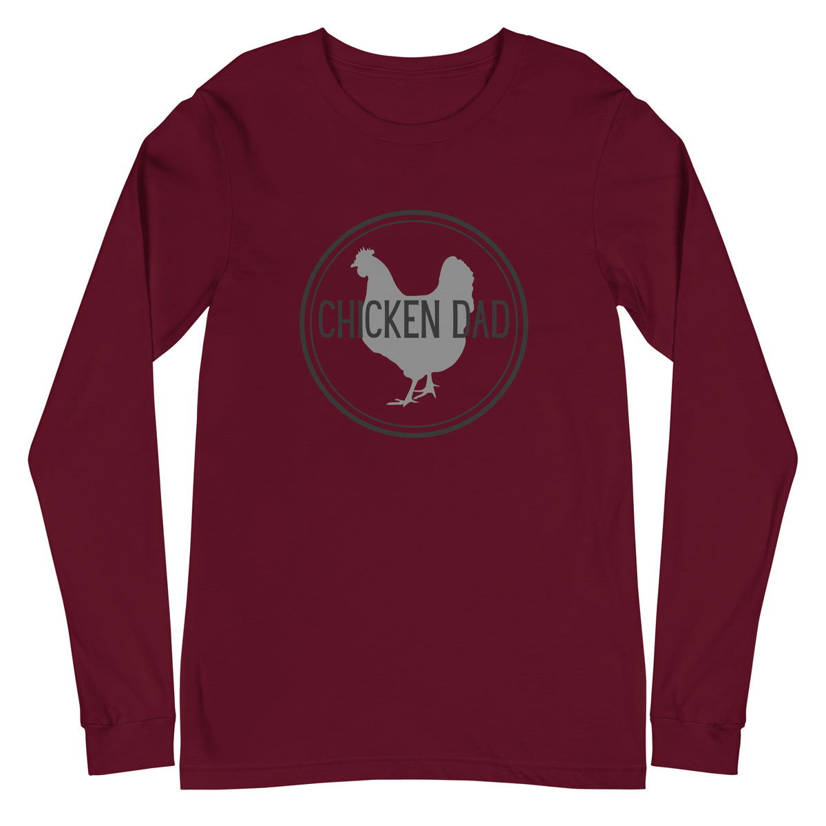 Chicken Dad Unisex Long Sleeve Tee