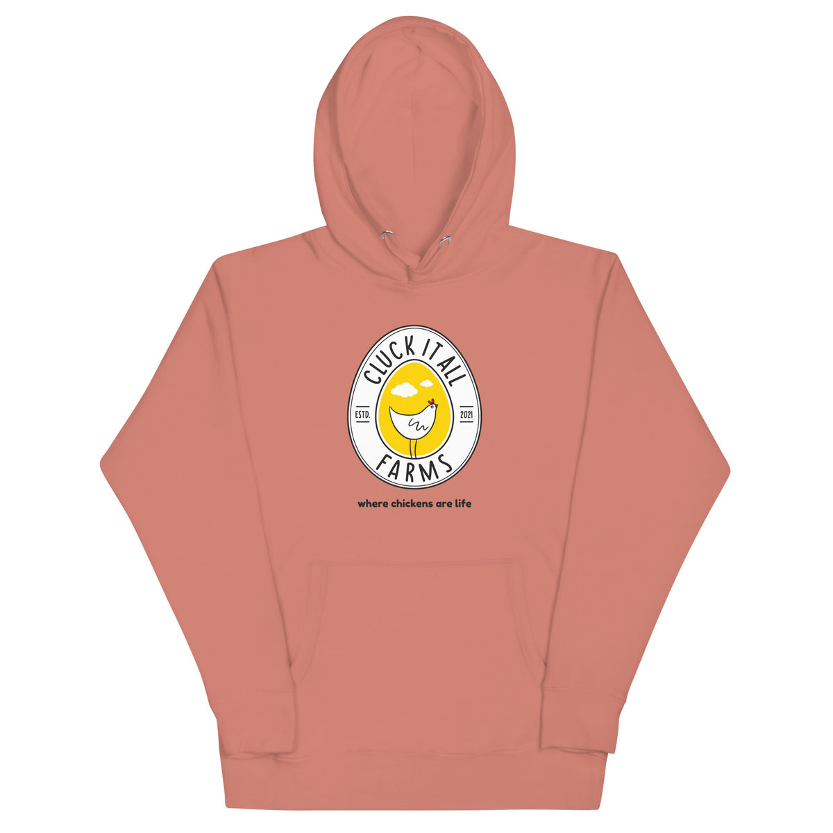 Cluck It All Farms Logo Unisex Hoodie