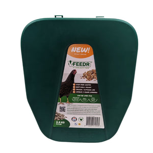 VFeedr 5 - lb No - Waste Poultry Feeder - Cluck It All Farms