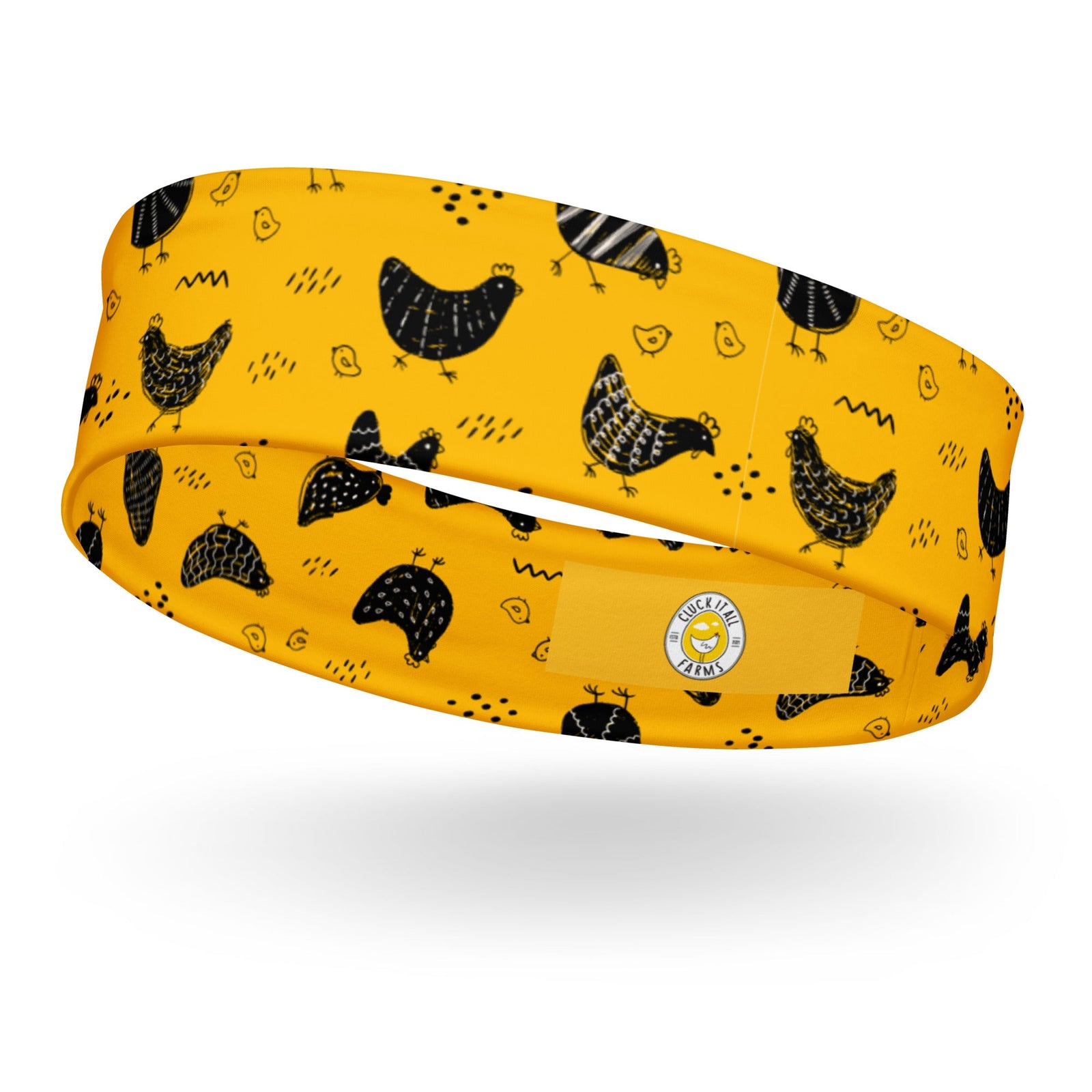 Vintage Yellow Headband - Cluck It All Farms